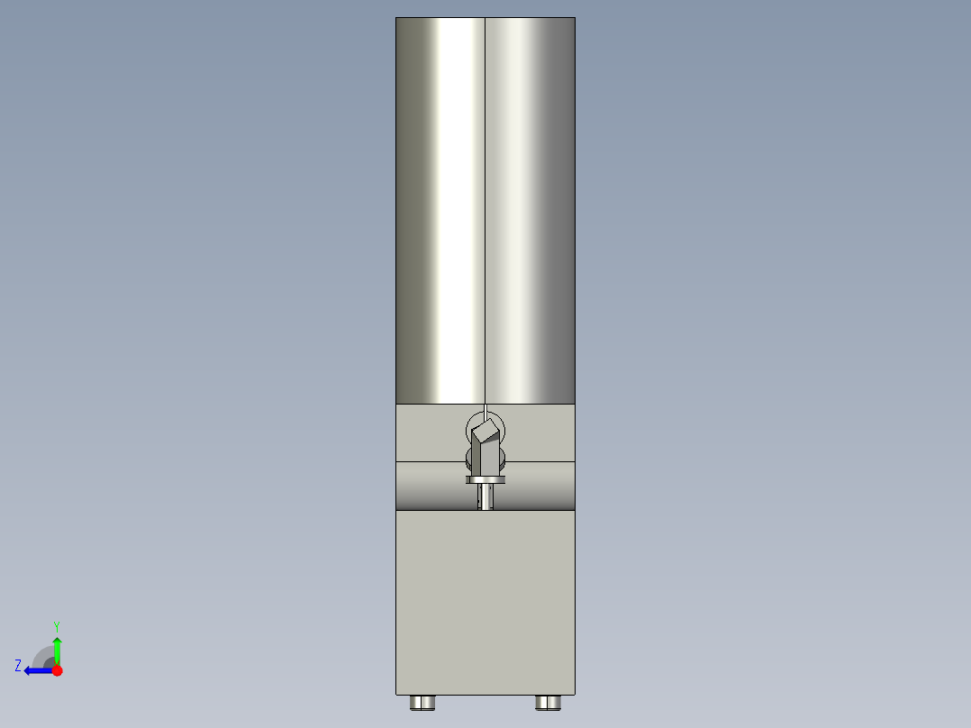 缺陷检测测试仪step右视图