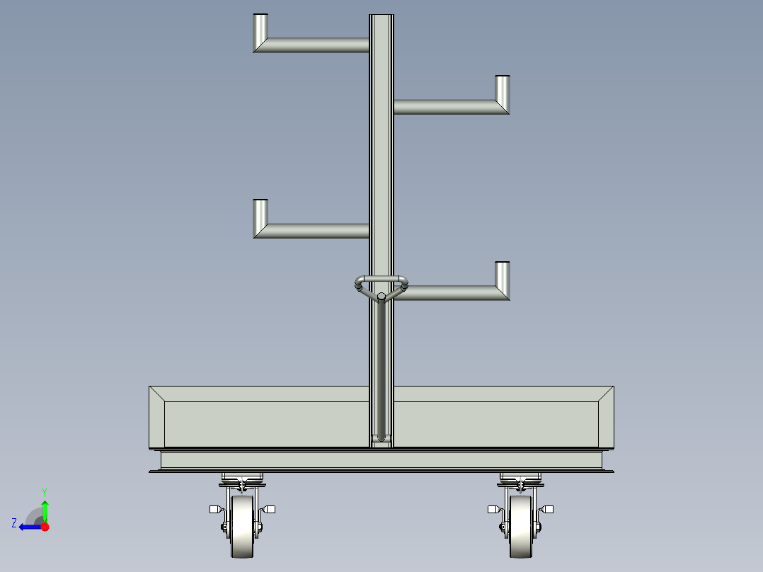 A0002473-管道处理架运输车右视图