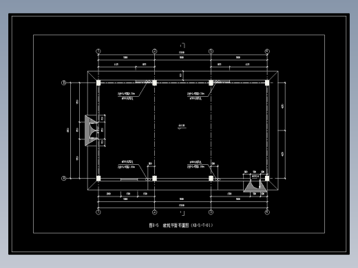 图8-5  建筑平面布置图（KB-3-T-01）