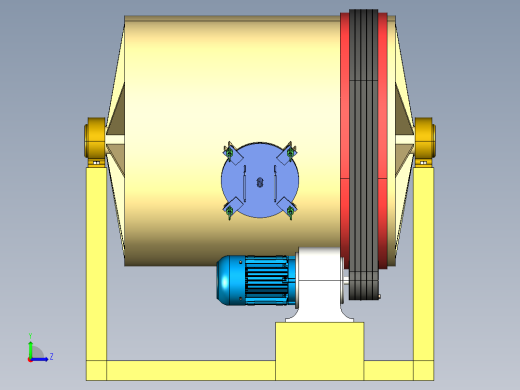 A3003464-湿球磨机左视缩略图
