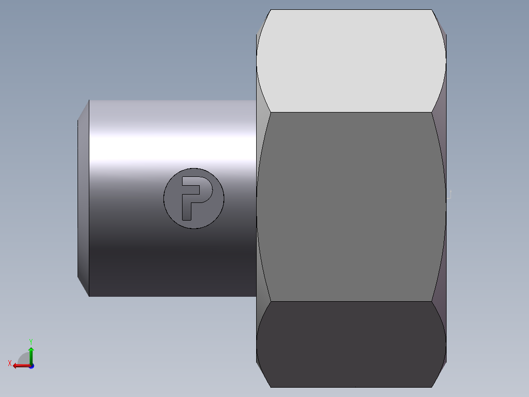 90度焊接接头、SKA30X6-后视图