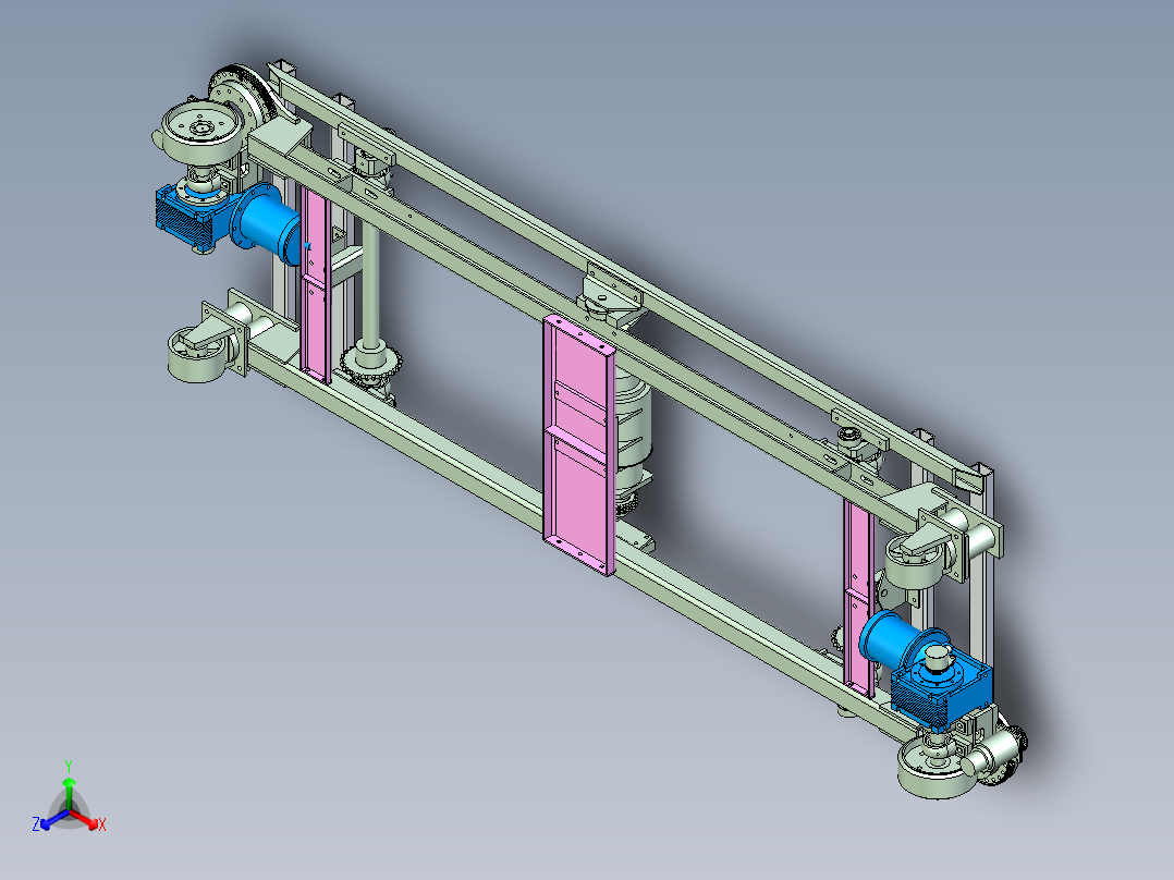 重负载托架输送智能小车设计