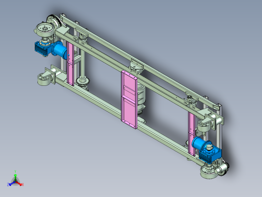 重负载托架输送智能小车设计