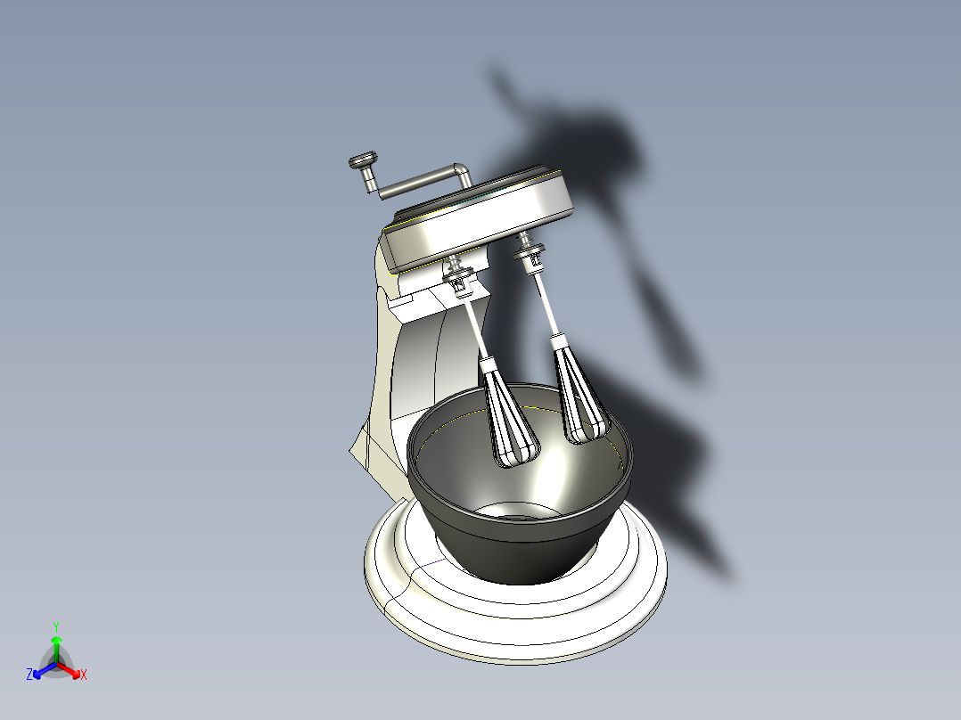 A2004405-手动搅拌器主视图