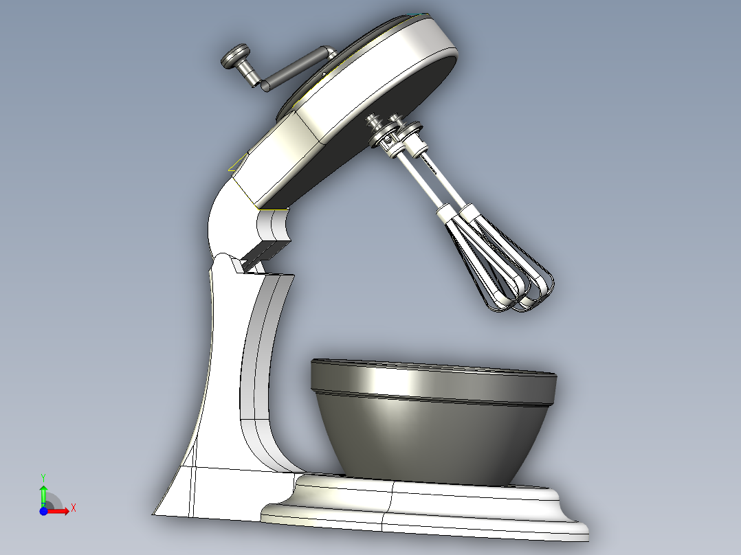 A2004405-手动搅拌器前视图