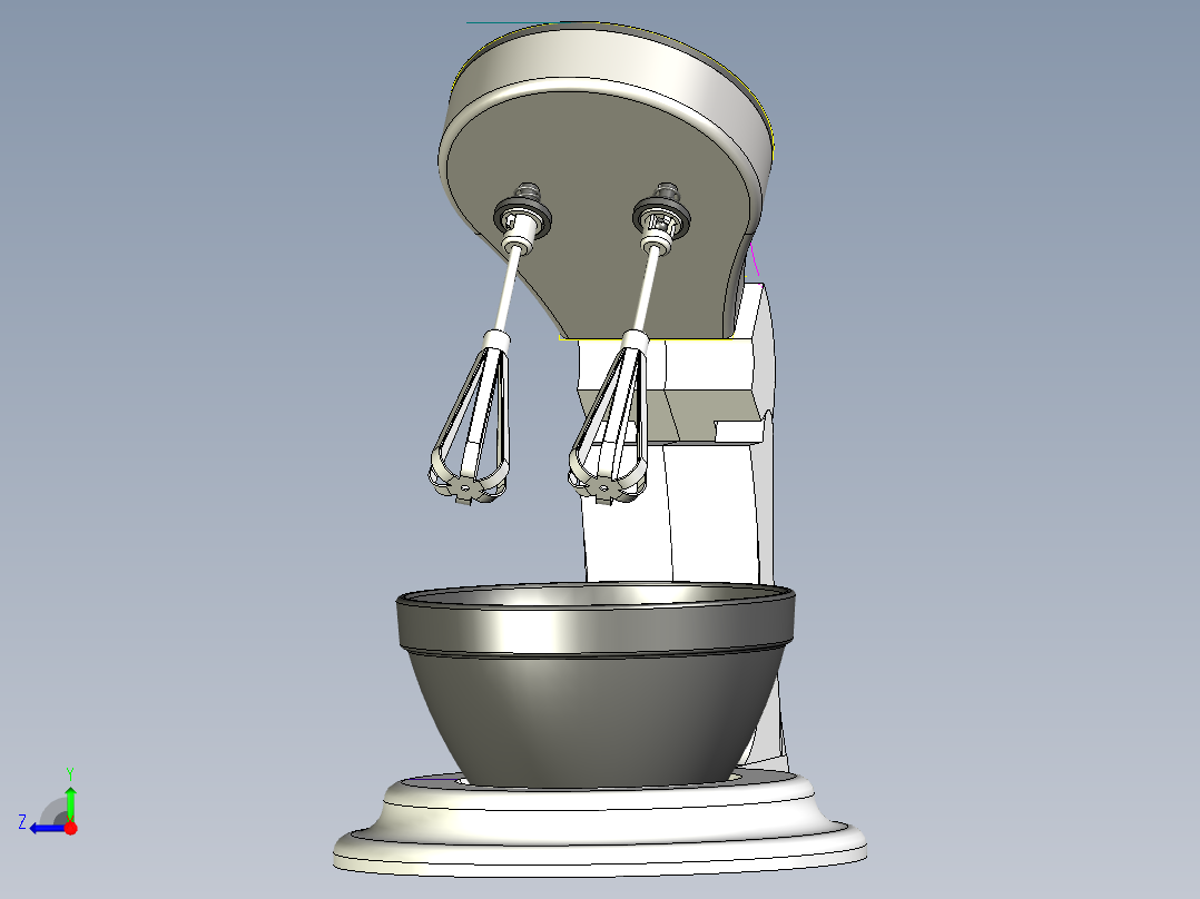 A2004405-手动搅拌器右视图