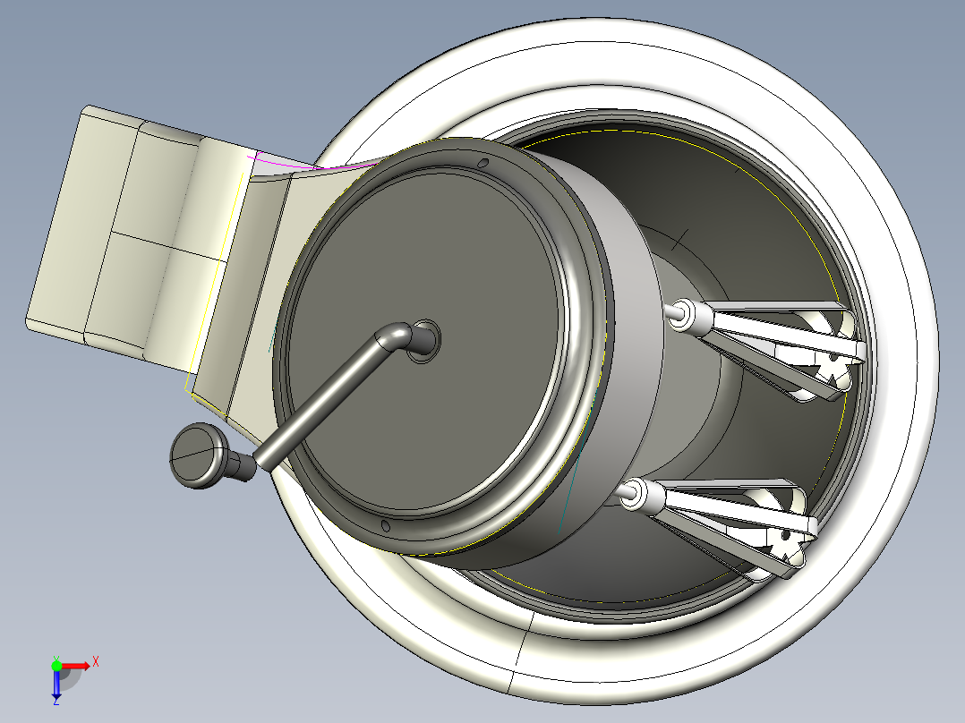 A2004405-手动搅拌器俯视图
