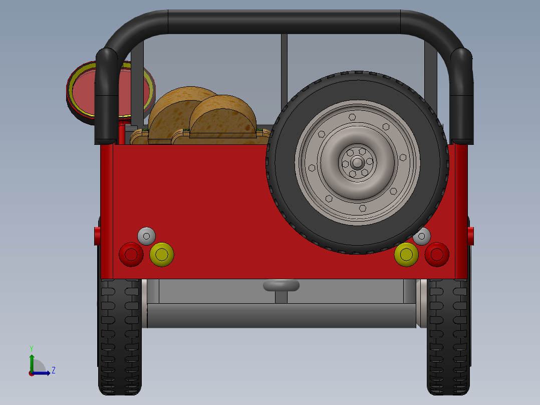 A3003842-吉普车 2020左视图