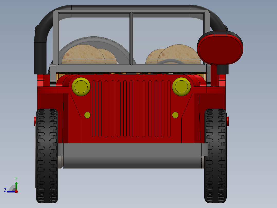 A3003842-吉普车 2020右视图