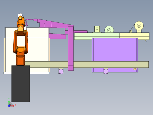 SJ-3490 电商快件全自动封箱机前视缩略图