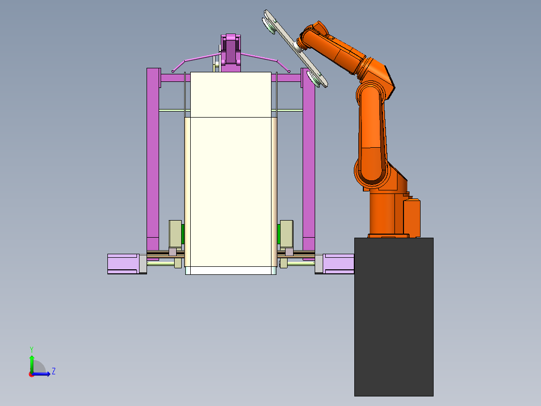 SJ-3490 电商快件全自动封箱机左视图