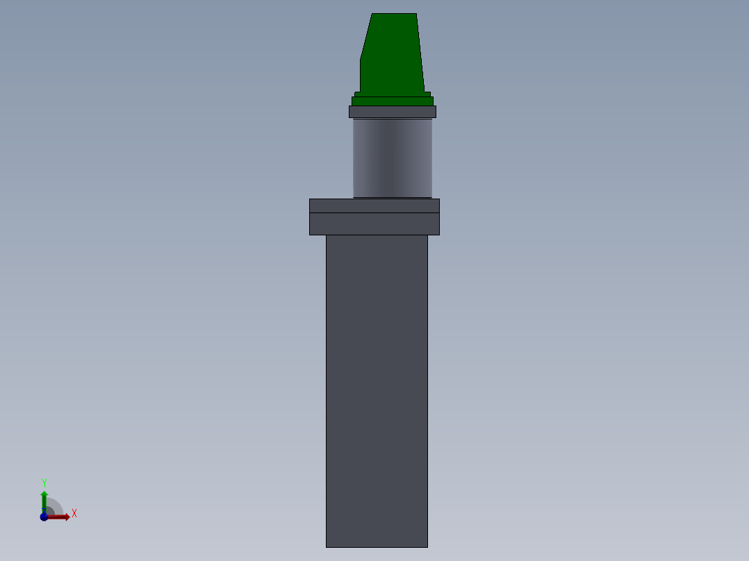 液压定制工件前视图