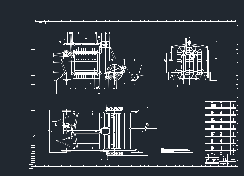 辣椒收获机图纸