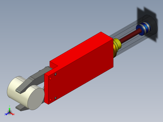带弹簧的弹性机械手的设计【含PROE三维、说明书】--622186