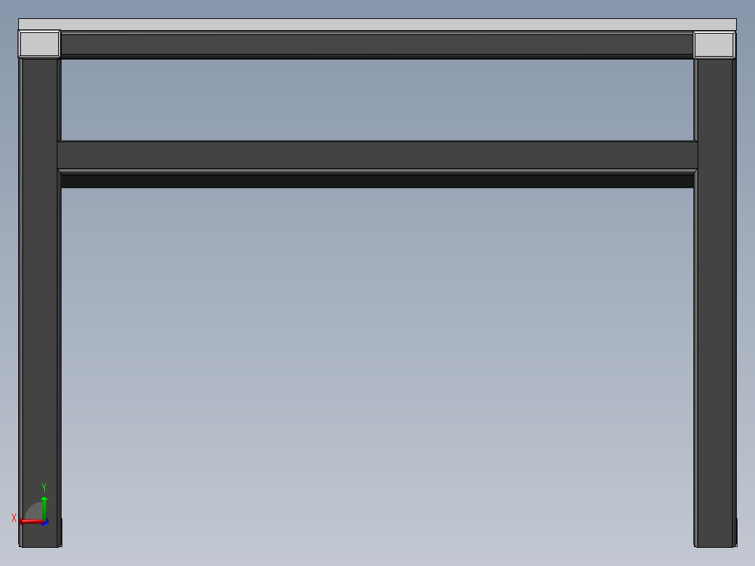 c台式桌子12后视图