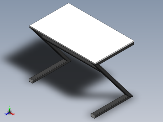 c台式桌子12正等轴测缩略图