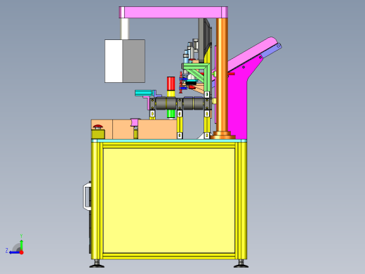 纸袋分页包装一体机（纸袋包装类产品分拣包装一体设备）右视缩略图
