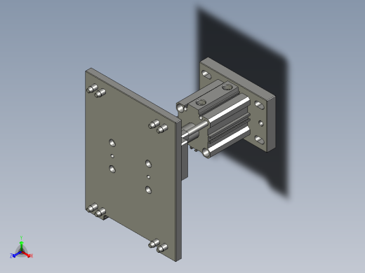 860-0300料盘夹紧模组