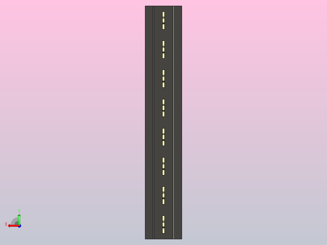 母针头Female_Header_1x8_P2.0_H4.3_straight.step后视图