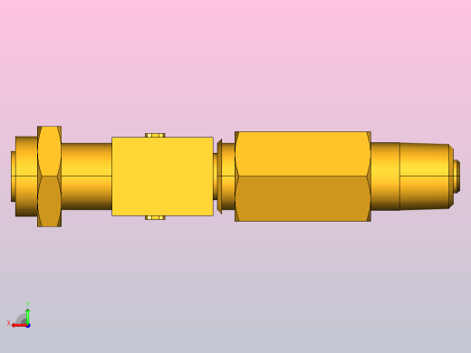 单端切断管接头快速接头398P 4 2后视缩略图