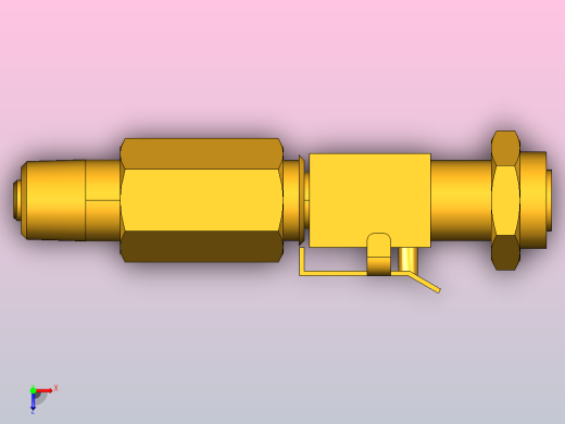 单端切断管接头快速接头398P 4 2俯视缩略图