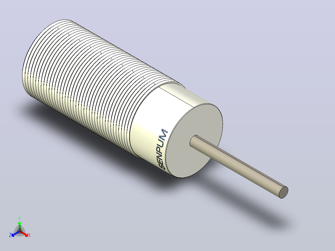 深浦接近传感器 DV-MD034正等轴测图