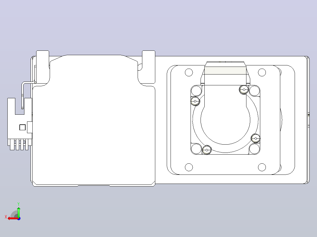 日规模组半封闭丝杆TPA-HNR-65S-1610C-L200-ML-C-P10-N3后视图