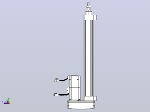 轻载电动缸TPA-ESR40-1210C-L300-MR-LB-W-P40-C3右视缩略图