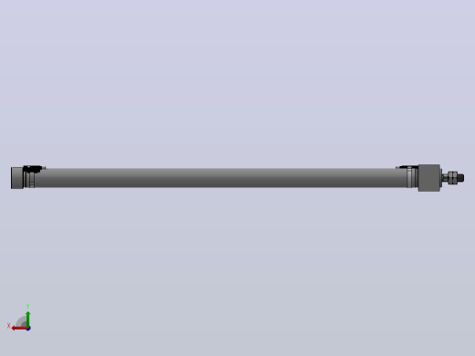 气缸MARU25x500S(0)+(CS1-M-2)后视缩略图