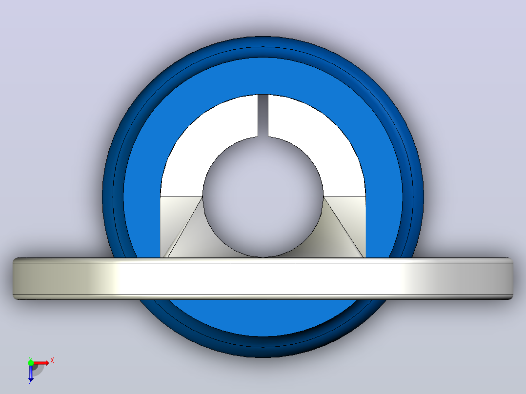 接线端子insulated-ring-terminals-blue-1 1 STP俯视图