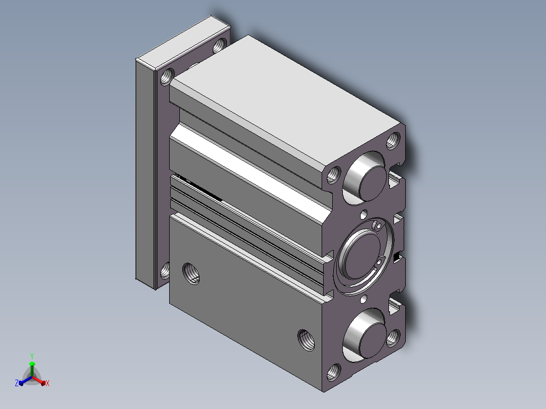 气缸TCL32x50S_G_2__0_正等轴测图