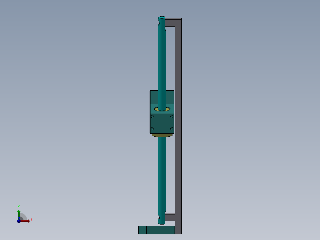 枕式包装机前视图