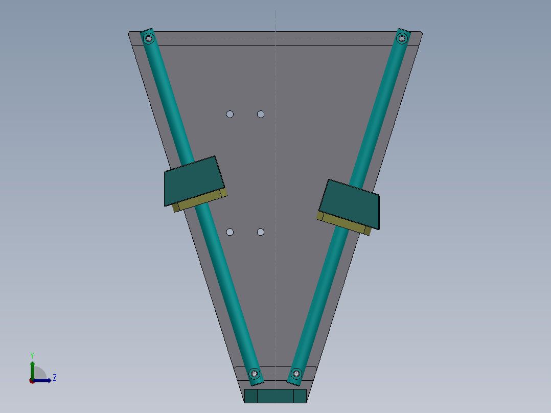 枕式包装机左视图
