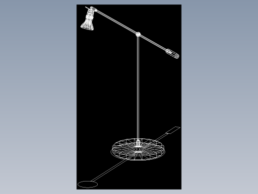 室内家具和灯具等的模型十五-K-L96