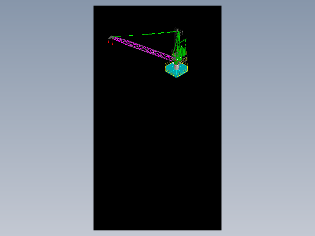 AUTOCAD G20建筑大吊车设计