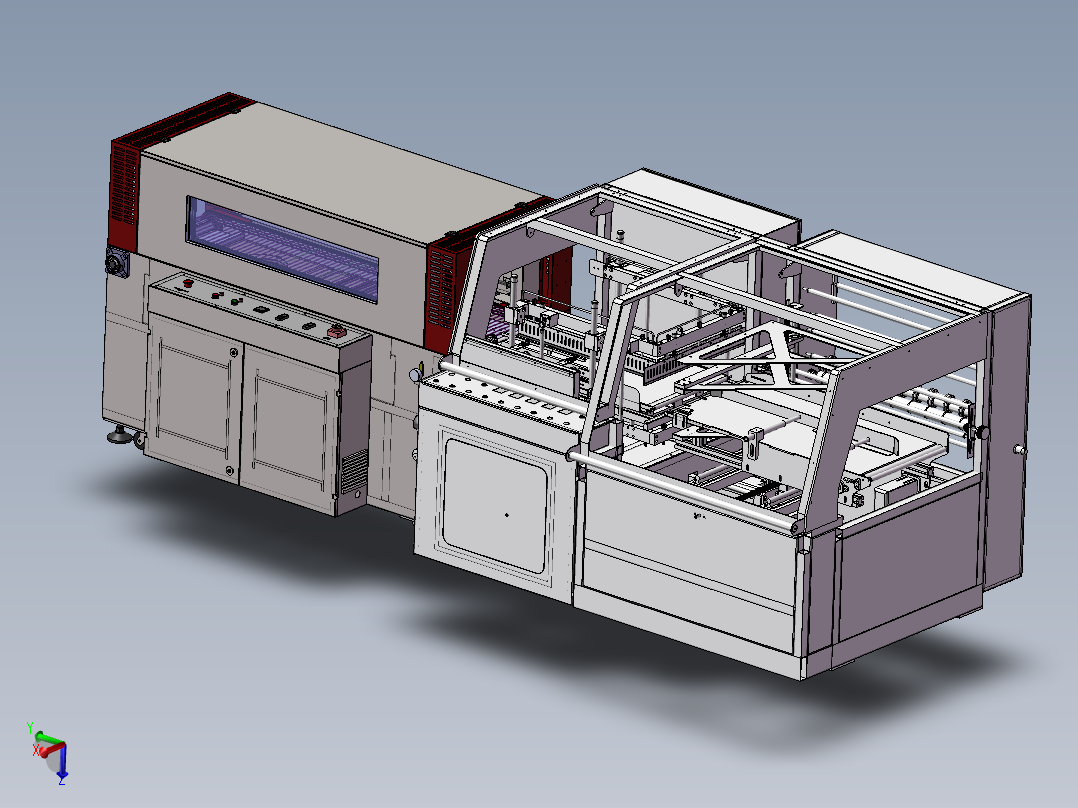 E266 全自动L型封切收缩包装机