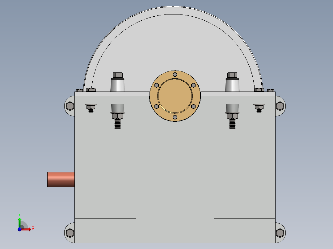 4_齿轮箱前视图