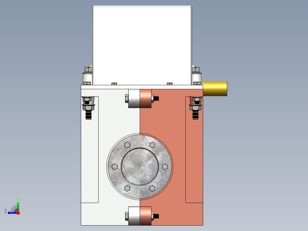 4_齿轮箱右视图
