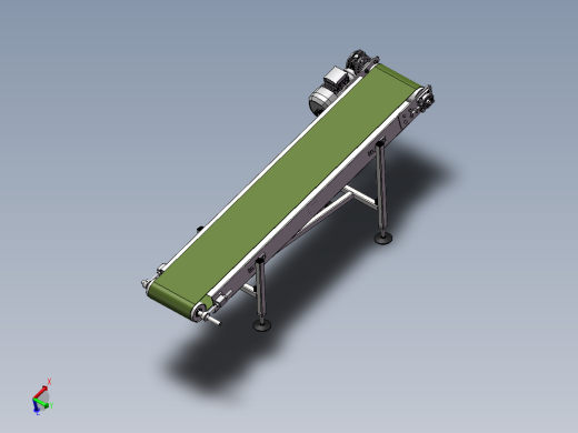 B108-斜坡皮带输送机