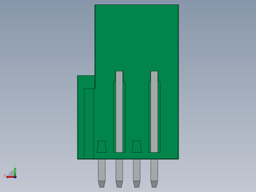 DEGSON 2EDG 系列 5.0mm 可插拔接线端子组-2EDGVTC-5.0_5.08-xxP-14-00AH后视缩略图