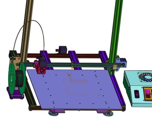 电子控制系统整套开放3D打印机缩略图