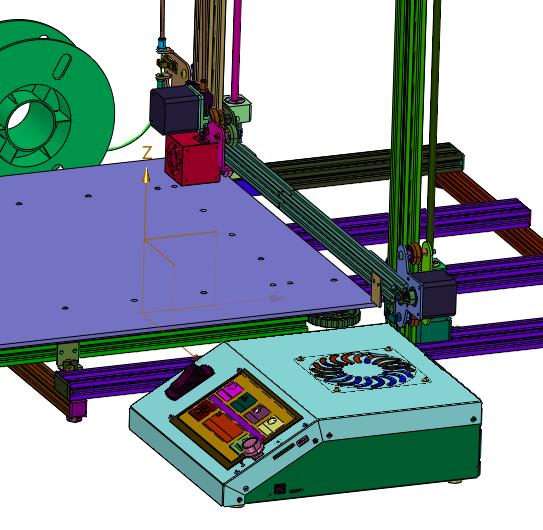 电子控制系统整套开放3D打印机