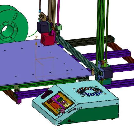 电子控制系统整套开放3D打印机缩略图