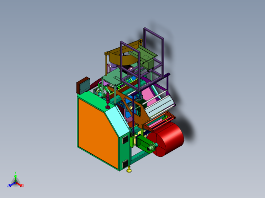 瓜子零食立式制袋包装机