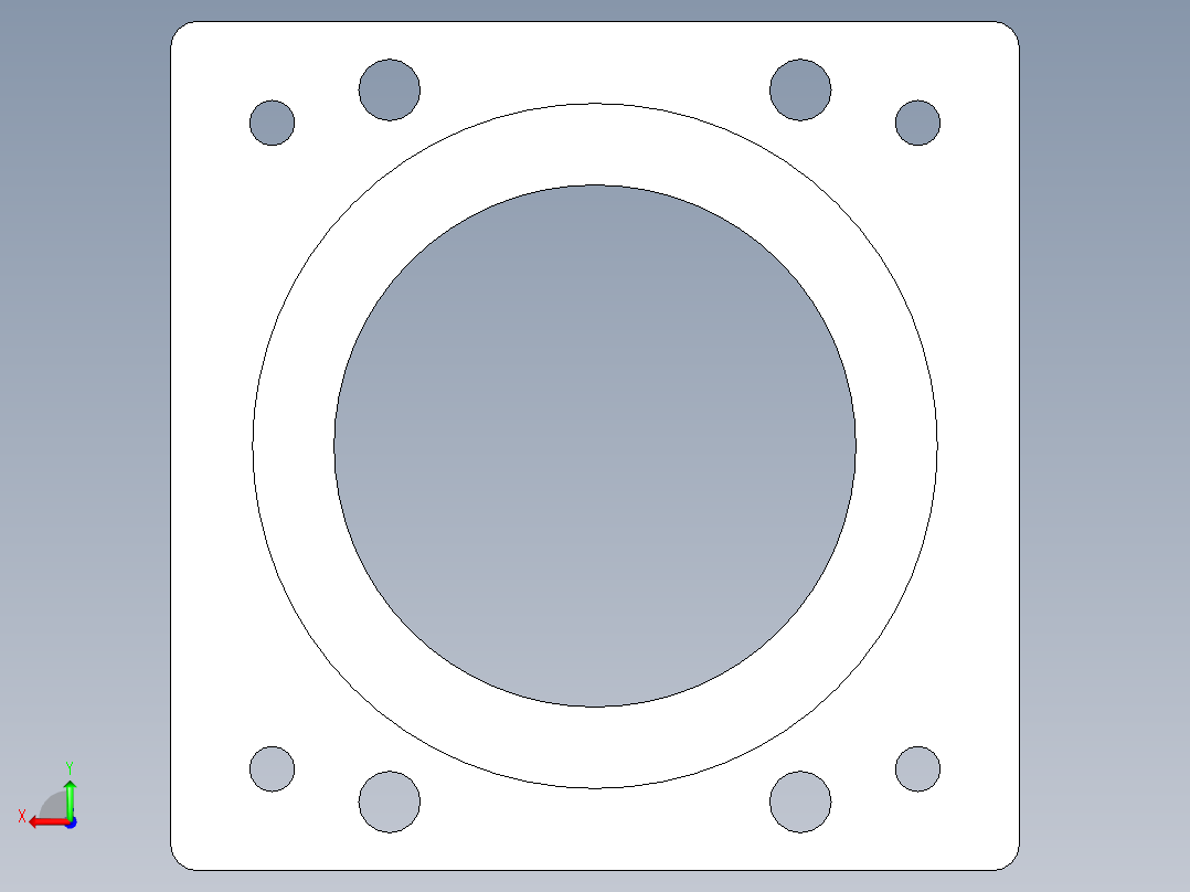 模组KK-86-F6 57步进电机.STEP后视图