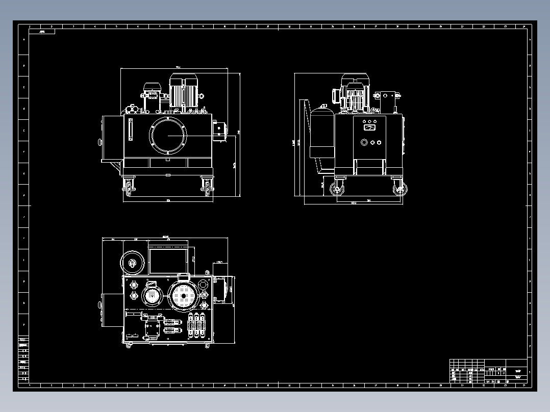 高压大流量比例阀测试试验台设计 鱼 1500