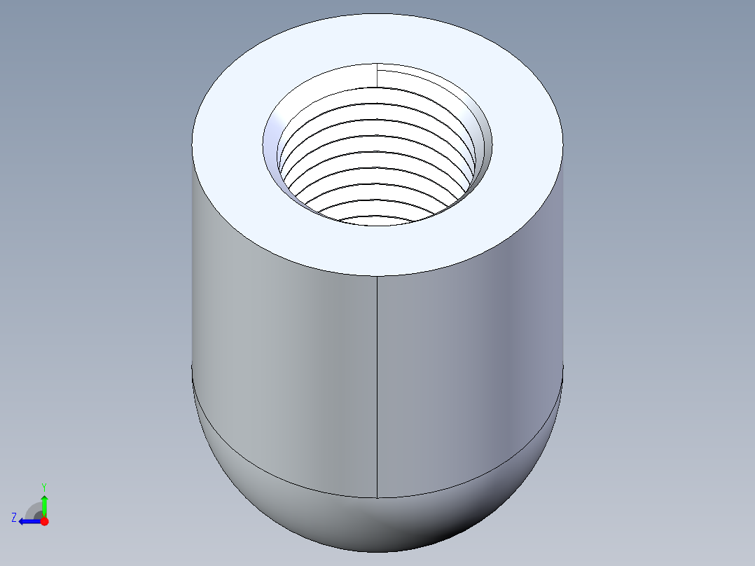 CPVC管件09-Sch80_45Elbow_FPTxFPT_9819-002_0.25in右视图