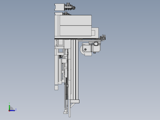 平面研磨机左视缩略图