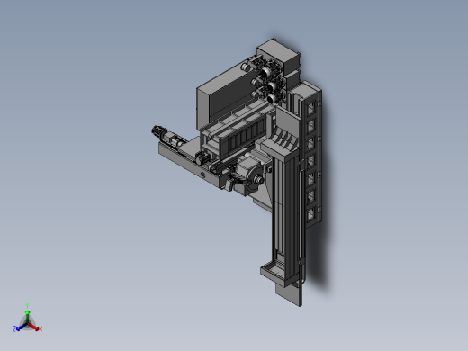 平面研磨机正等轴测缩略图