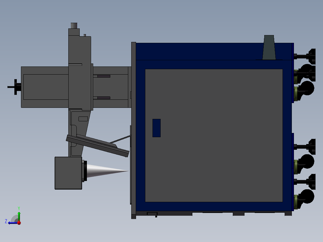 EP-12打标机右视图